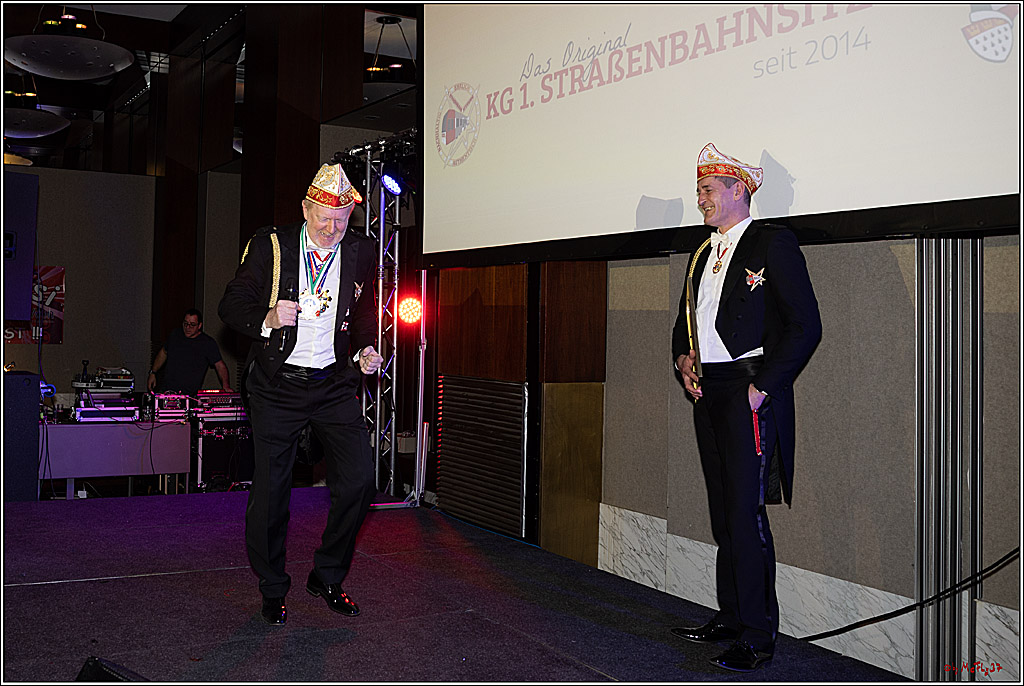 1. Straßenbahnsitzung Hofburg; Koeln, 21.01.2023