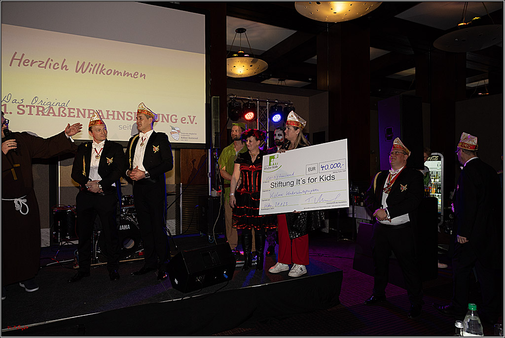 1. Straßenbahnsitzung Hofburg; Koeln, 21.01.2023