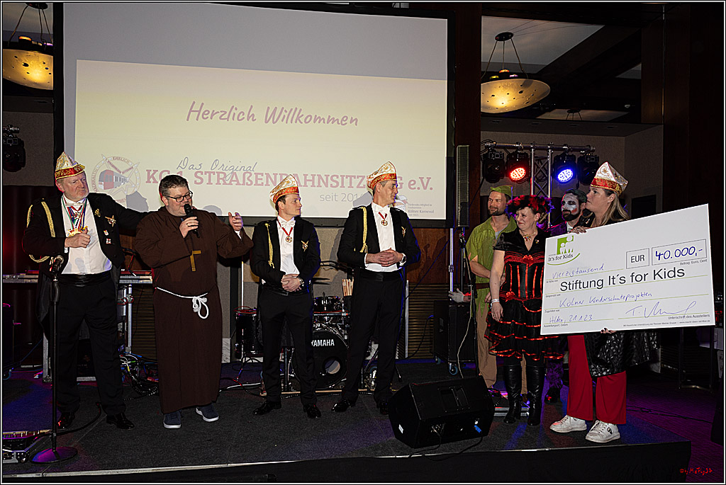 1. Straßenbahnsitzung Hofburg; Koeln, 21.01.2023