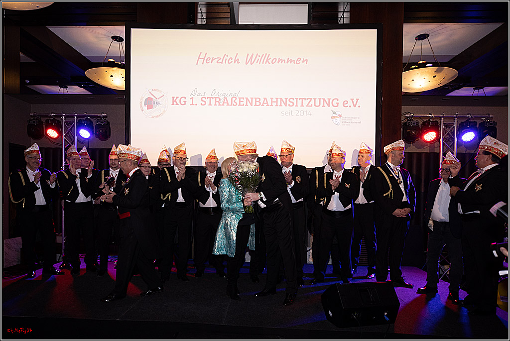 1. Straßenbahnsitzung Hofburg; Koeln, 21.01.2023