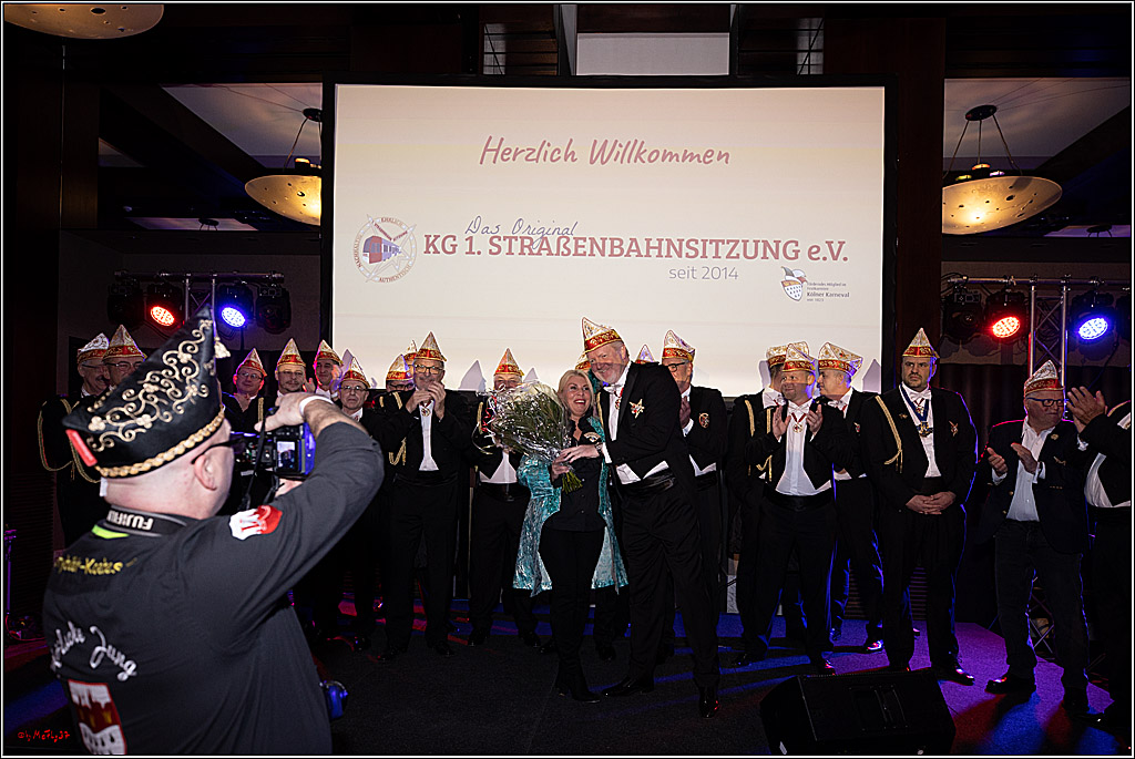 1. Straßenbahnsitzung Hofburg; Koeln, 21.01.2023