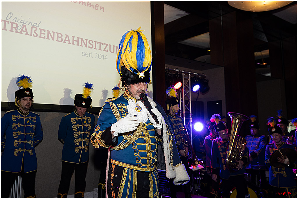 1. Straßenbahnsitzung Hofburg; Koeln, 21.01.2023