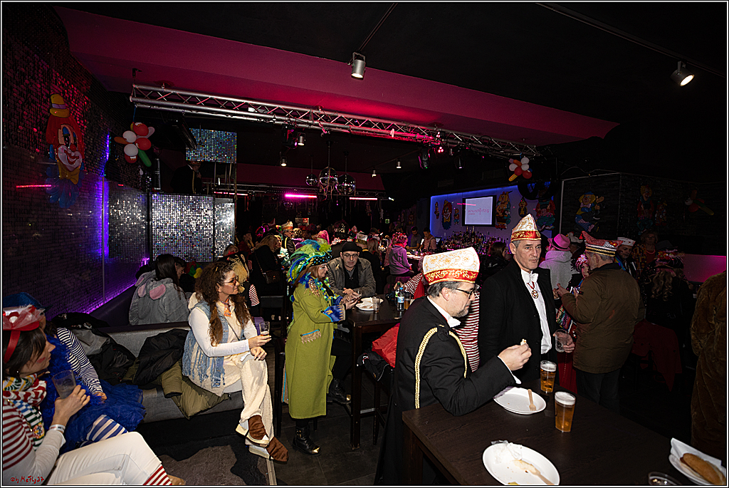 1.Stassenbahnsitzung Rosenmontagszug 2023 - Club Einundfünfzig; Koeln, 20.02.2023