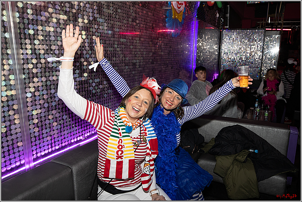 1.Stassenbahnsitzung Rosenmontagszug 2023 - Club Einundfünfzig; Koeln, 20.02.2023