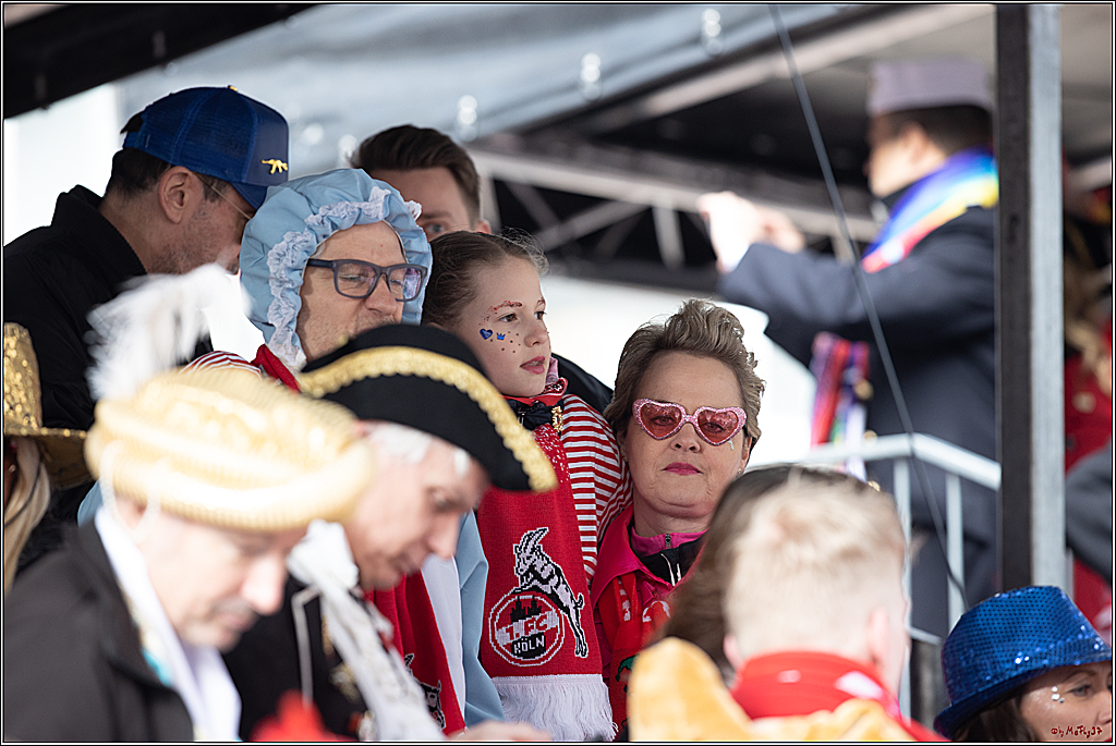 1.Stassenbahnsitzung Rosenmontagszug 2023 - Club Einundfünfzig; Koeln, 20.02.2023