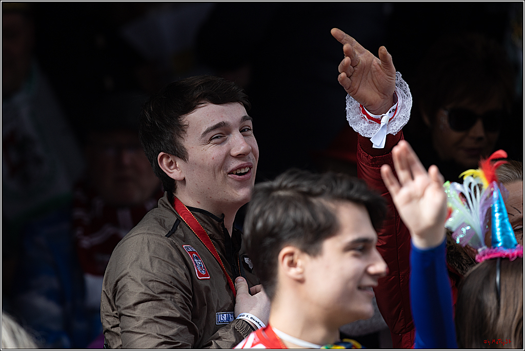1.Stassenbahnsitzung Rosenmontagszug 2023 - Club Einundfünfzig; Koeln, 20.02.2023
