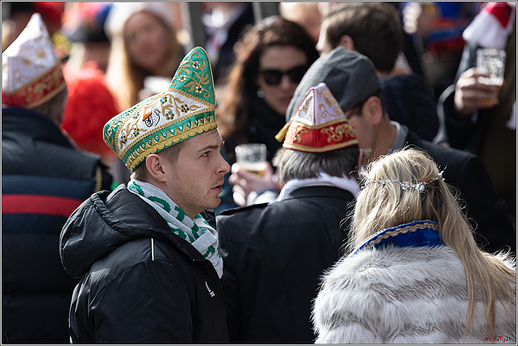 1.Stassenbahnsitzung Rosenmontagszug 2023 - Club Einundfünfzig; Koeln, 20.02.2023
