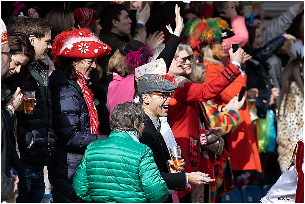 1.Stassenbahnsitzung Rosenmontagszug 2023 - Club Einundfünfzig; Koeln, 20.02.2023