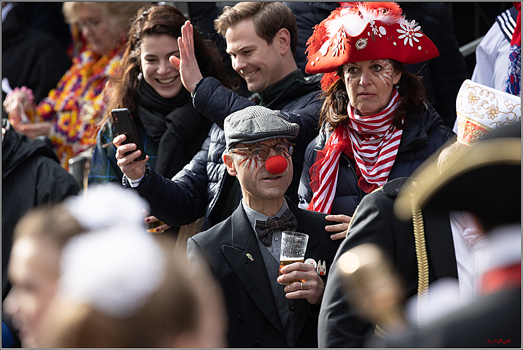 1.Stassenbahnsitzung Rosenmontagszug 2023 - Club Einundfünfzig; Koeln, 20.02.2023