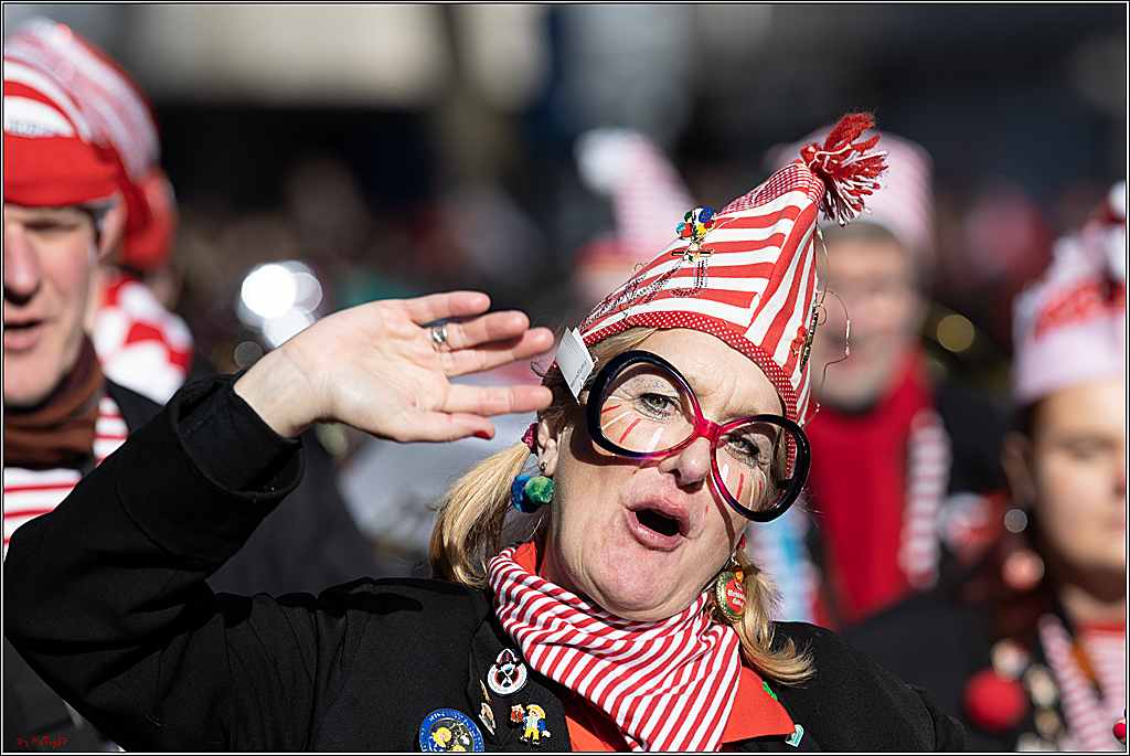 1.Stassenbahnsitzung Rosenmontagszug 2023 - Club Einundfünfzig; Koeln, 20.02.2023