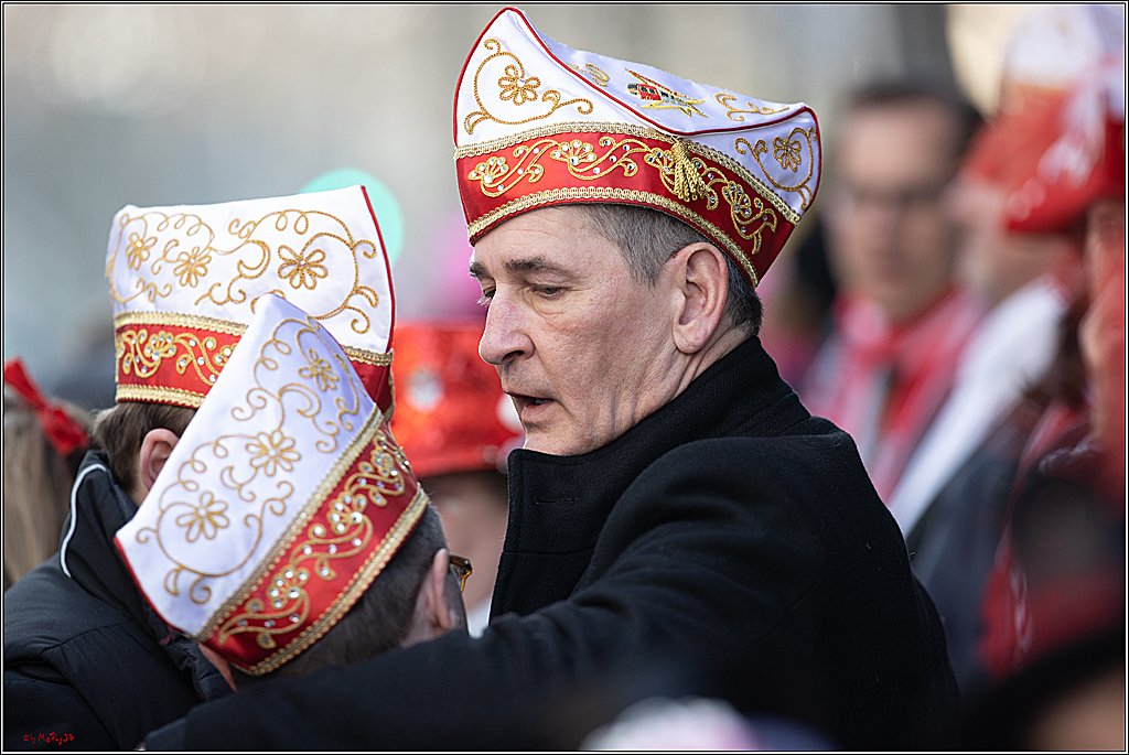 1.Stassenbahnsitzung Rosenmontagszug 2023 - Club Einundfünfzig; Koeln, 20.02.2023