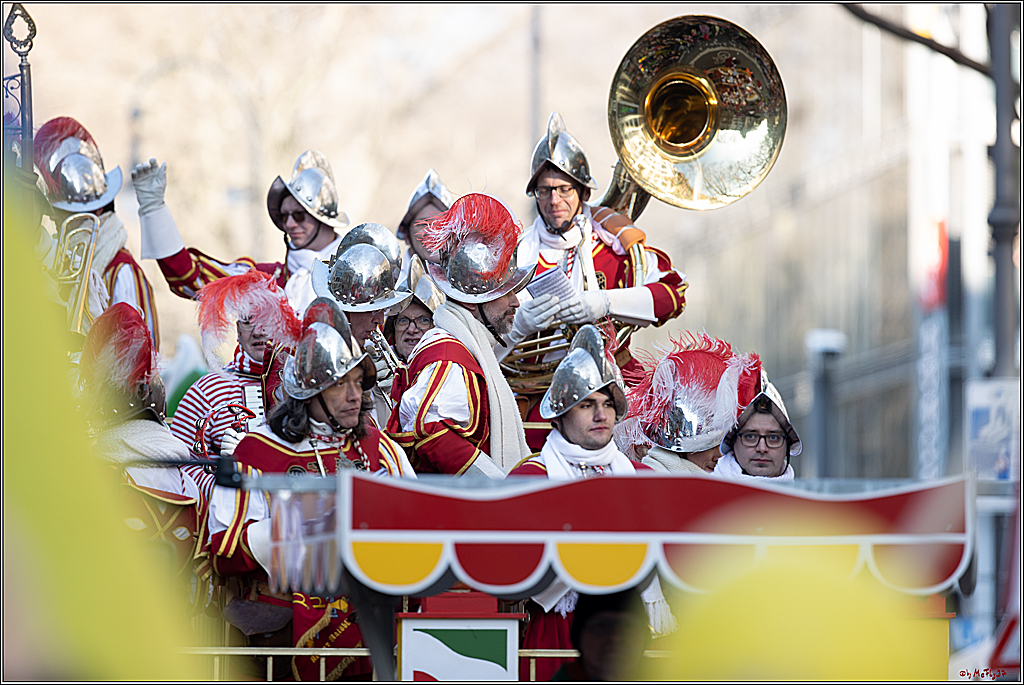 1.Stassenbahnsitzung Rosenmontagszug 2023 - Club Einundfünfzig; Koeln, 20.02.2023
