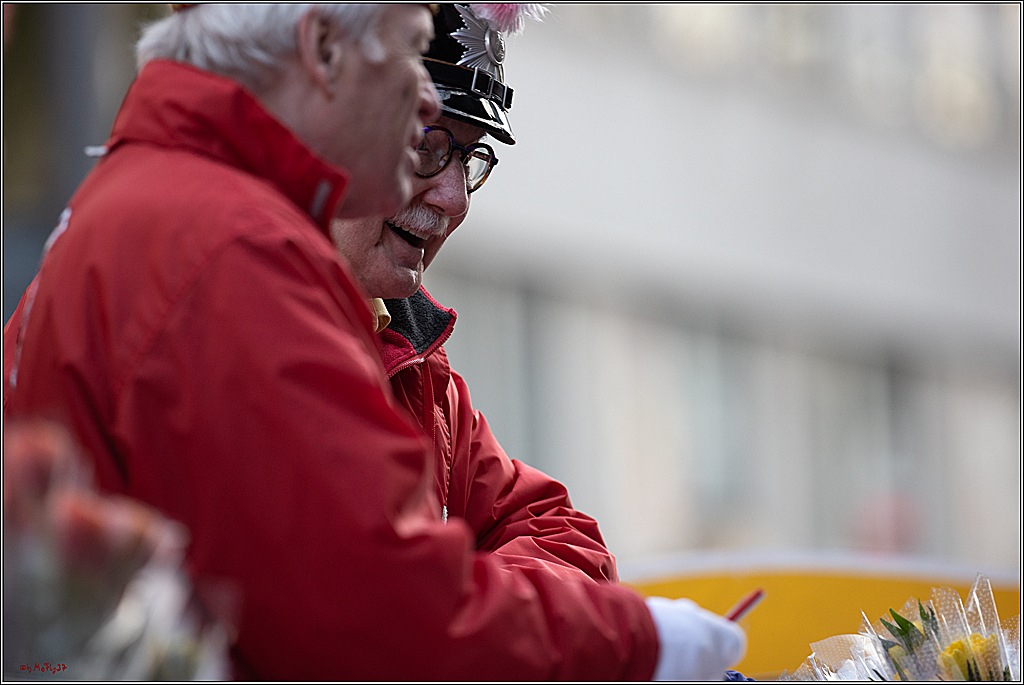 1.Stassenbahnsitzung Rosenmontagszug 2023 - Club Einundfünfzig; Koeln, 20.02.2023