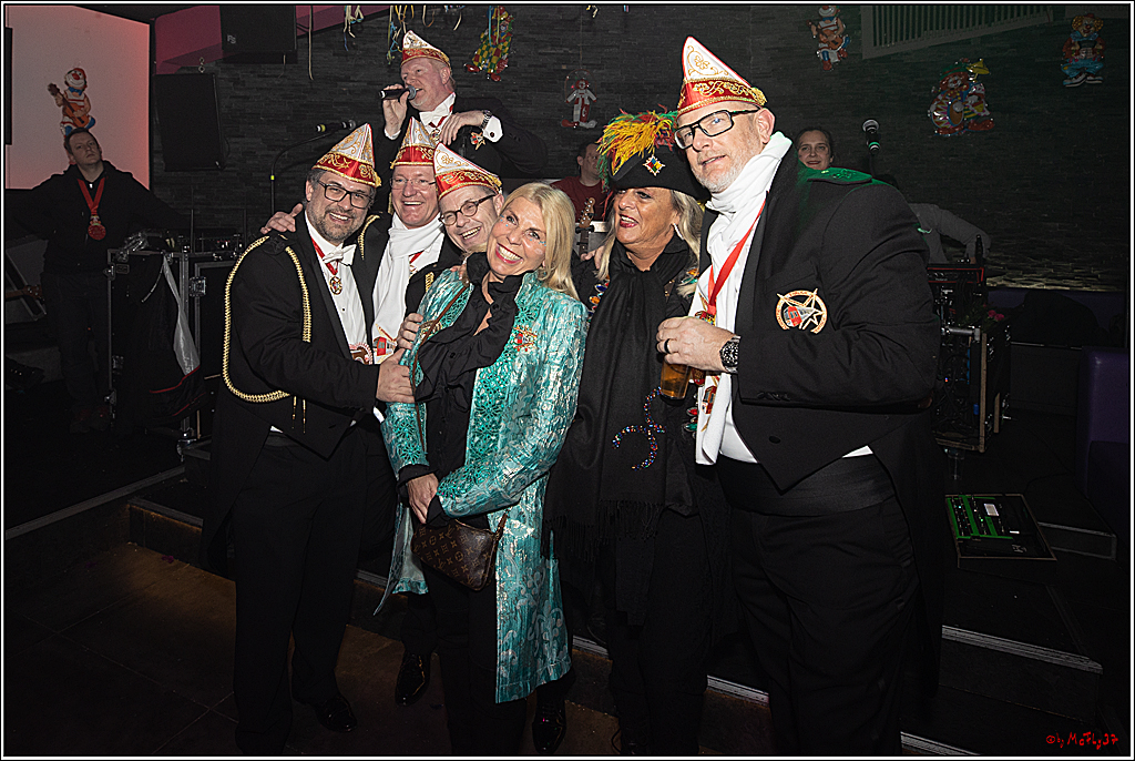 1.Stassenbahnsitzung Rosenmontagszug 2023 - Club Einundfünfzig; Koeln, 20.02.2023