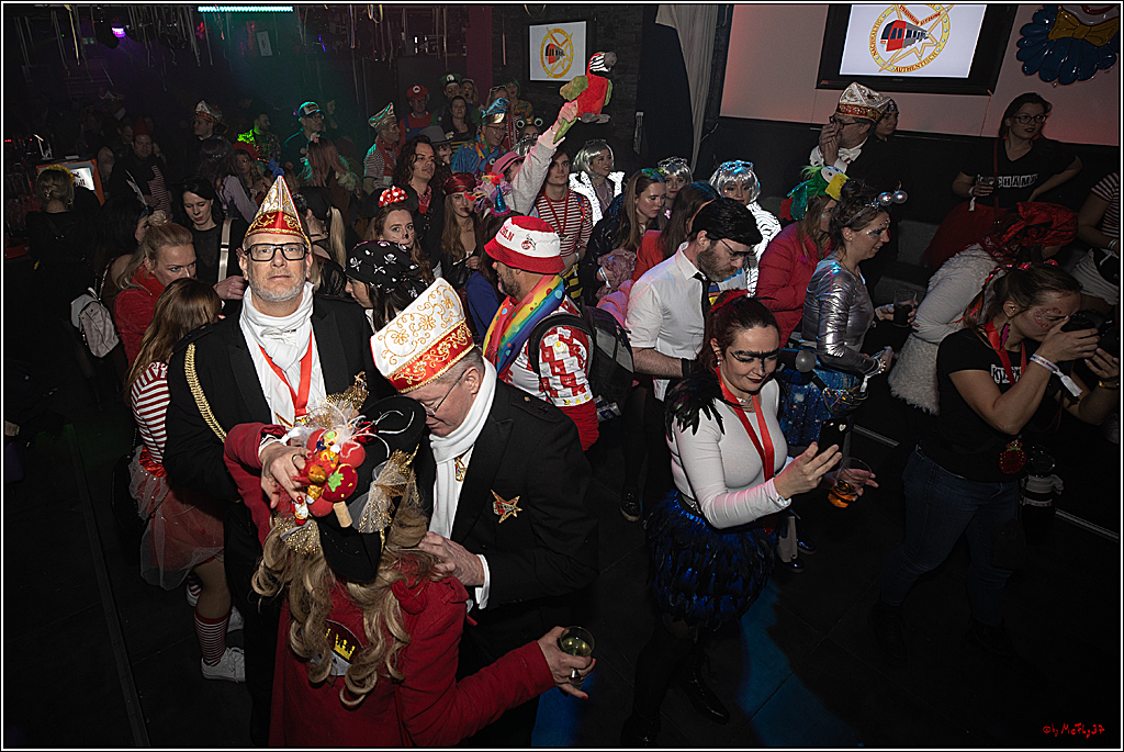 1.Stassenbahnsitzung Rosenmontagszug 2023 - Club Einundfünfzig; Koeln, 20.02.2023