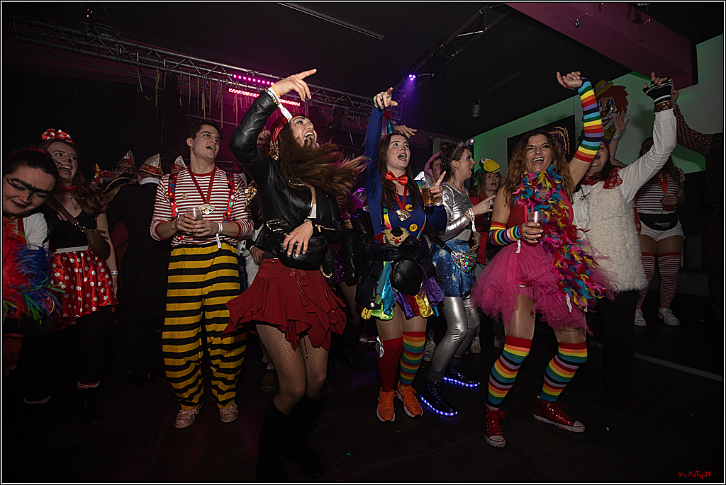 1.Stassenbahnsitzung Rosenmontagszug 2023 - Club Einundfünfzig; Koeln, 20.02.2023