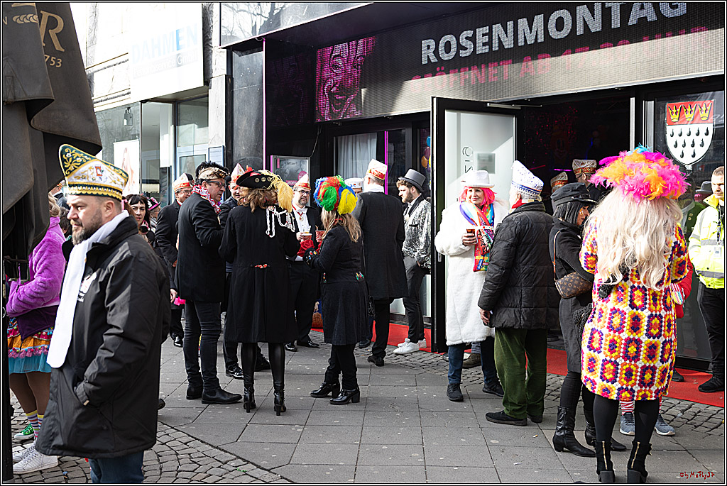 1.Stassenbahnsitzung Rosenmontagszug 2023 - Club Einundfünfzig; Koeln, 20.02.2023