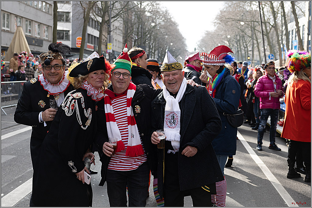 1.Stassenbahnsitzung Rosenmontagszug 2023 - Club Einundfünfzig; Koeln, 20.02.2023