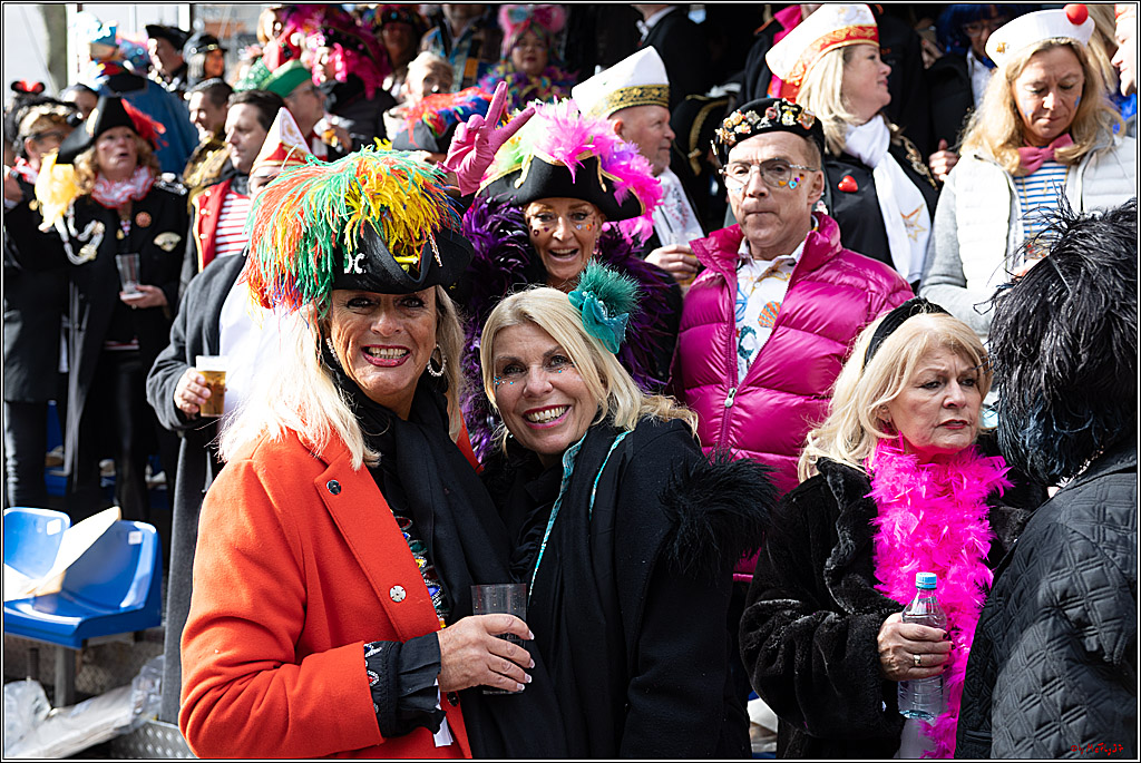 1.Stassenbahnsitzung Rosenmontagszug 2023 - Club Einundfünfzig; Koeln, 20.02.2023
