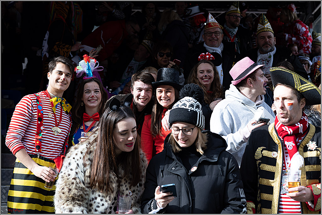 1.Stassenbahnsitzung Rosenmontagszug 2023 - Club Einundfünfzig; Koeln, 20.02.2023