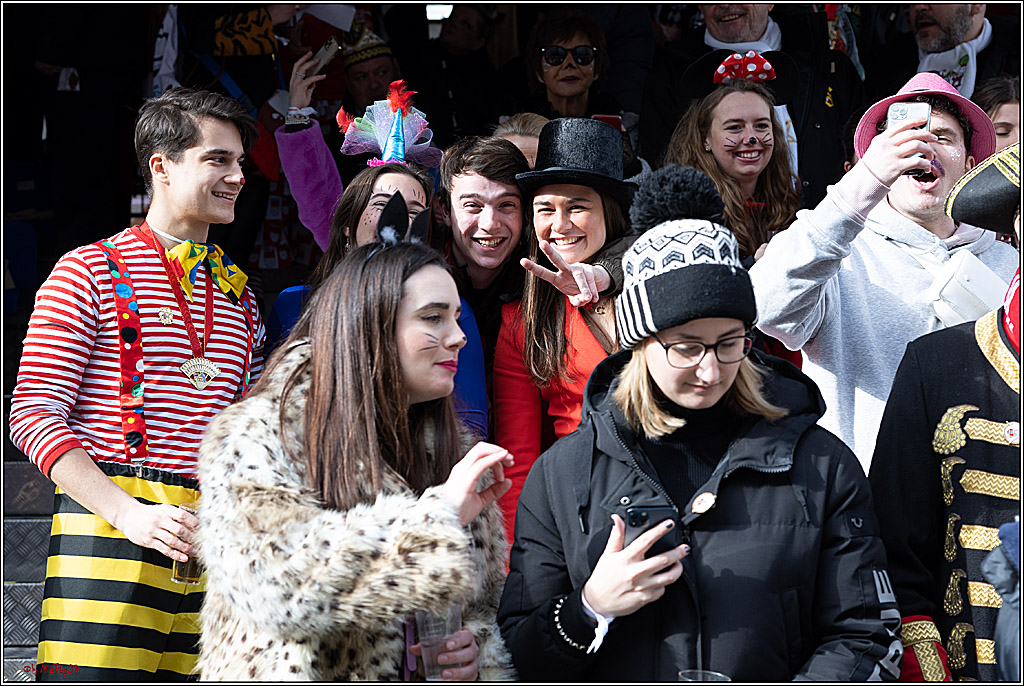 1.Stassenbahnsitzung Rosenmontagszug 2023 - Club Einundfünfzig; Koeln, 20.02.2023