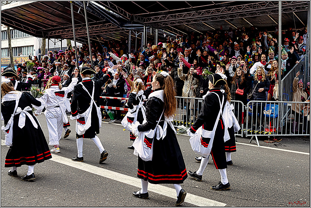 1.Stassenbahnsitzung Rosenmontagszug 2023 - Club Einundfünfzig; Koeln, 20.02.2023