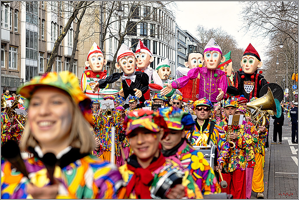 1.Stassenbahnsitzung Rosenmontagszug 2023 - Club Einundfünfzig; Koeln, 20.02.2023