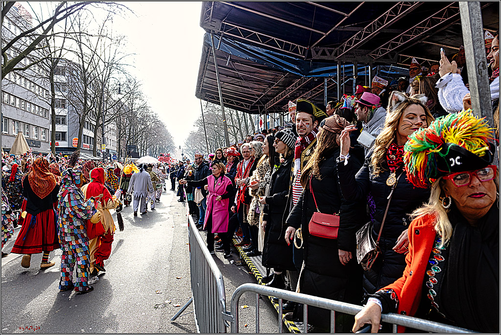 1.Stassenbahnsitzung Rosenmontagszug 2023 - Club Einundfünfzig; Koeln, 20.02.2023