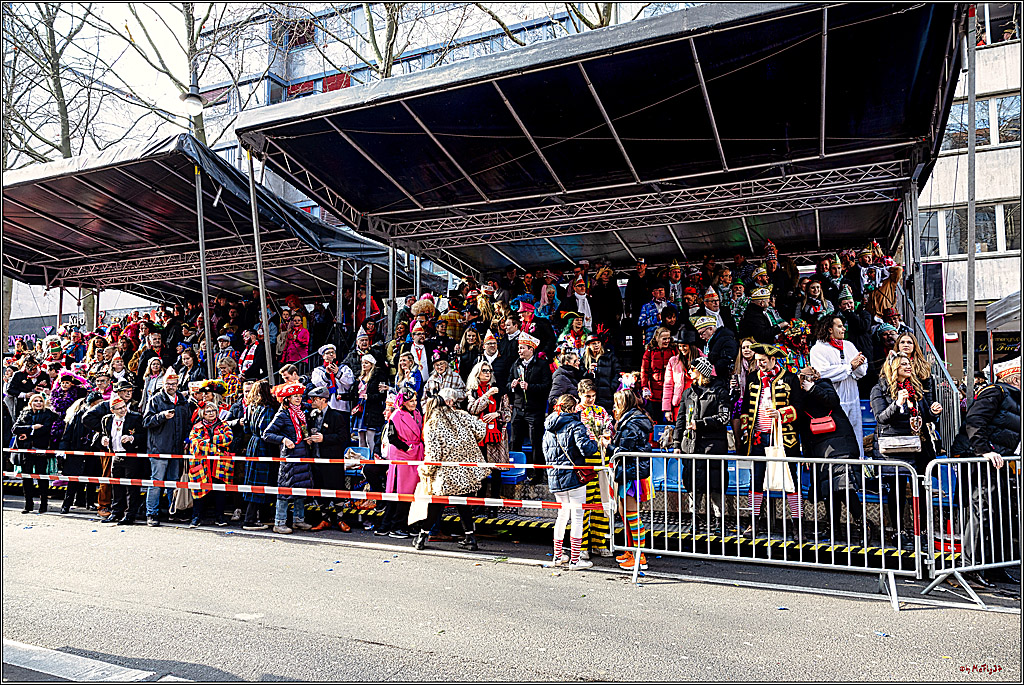 1.Stassenbahnsitzung Rosenmontagszug 2023 - Club Einundfünfzig; Koeln, 20.02.2023