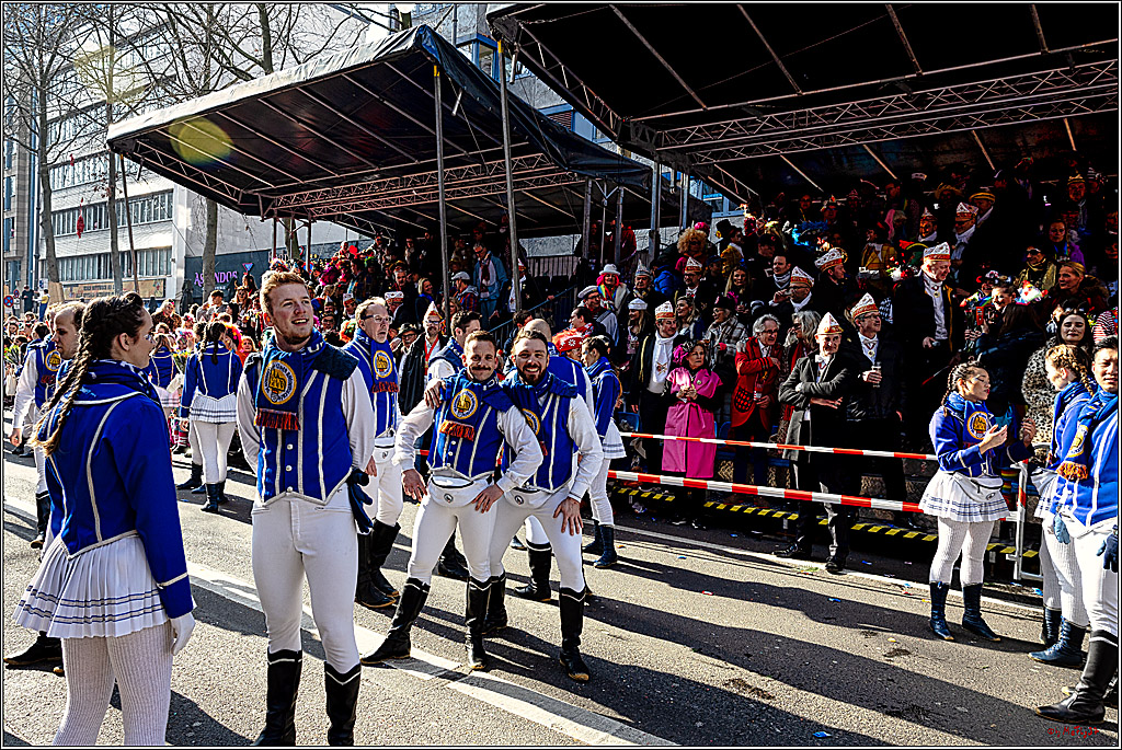 1.Stassenbahnsitzung Rosenmontagszug 2023 - Club Einundfünfzig; Koeln, 20.02.2023