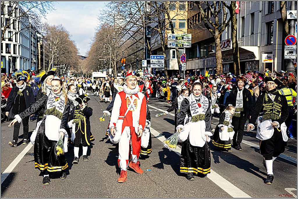 1.Stassenbahnsitzung Rosenmontagszug 2023 - Club Einundfünfzig; Koeln, 20.02.2023