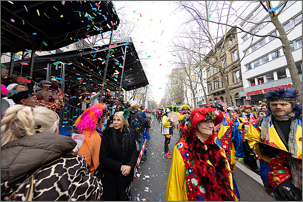 1.Stassenbahnsitzung Rosenmontagszug 2023 - Club Einundfünfzig; Koeln, 20.02.2023