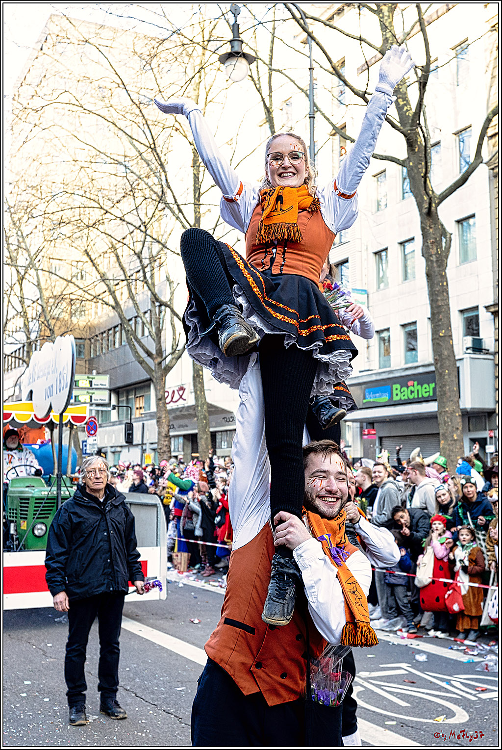 1.Stassenbahnsitzung Rosenmontagszug 2023 - Club Einundfünfzig; Koeln, 20.02.2023