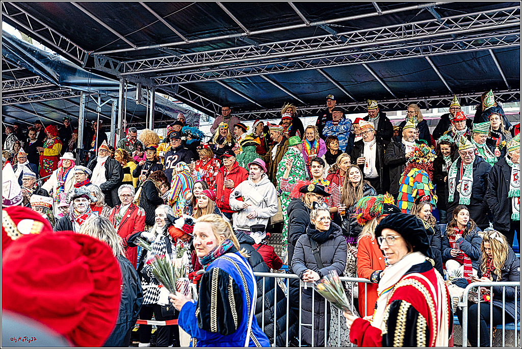 1.Stassenbahnsitzung Rosenmontagszug 2023 - Club Einundfünfzig; Koeln, 20.02.2023