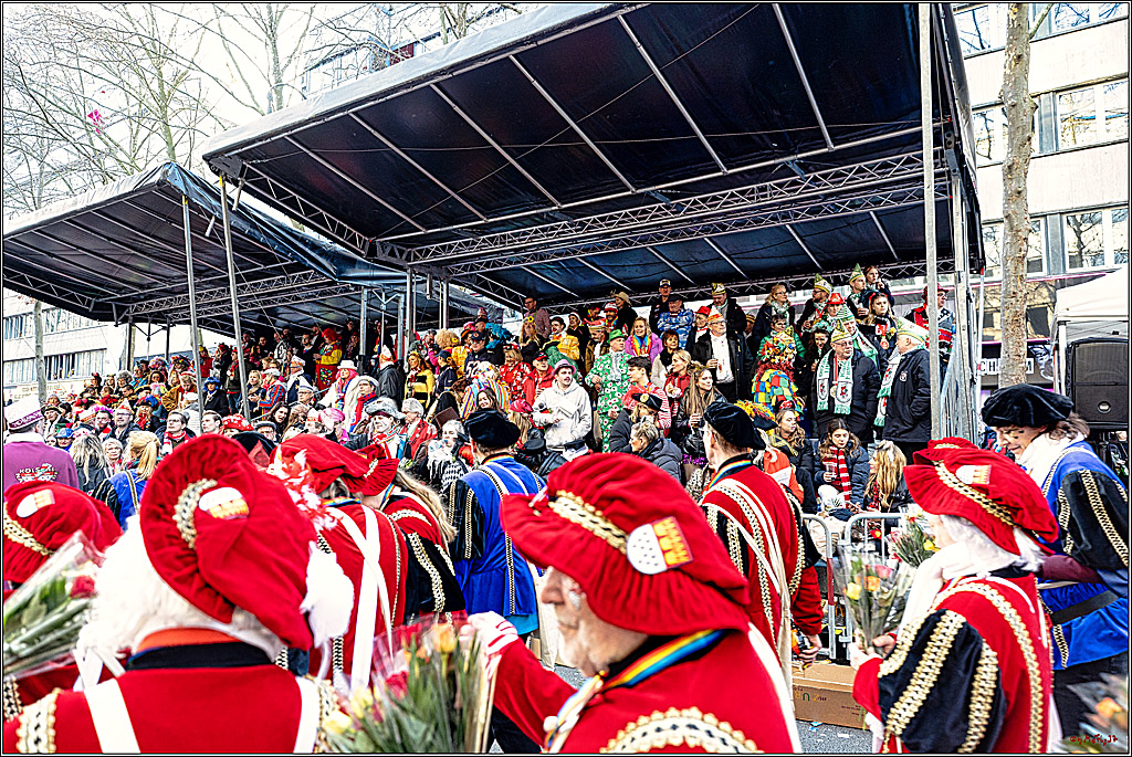 1.Stassenbahnsitzung Rosenmontagszug 2023 - Club Einundfünfzig; Koeln, 20.02.2023