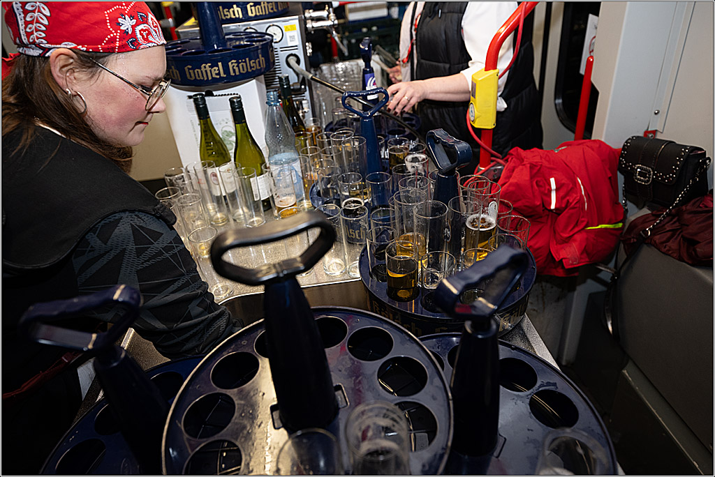 KG 1. Straßenbahnsitzung e.V. - Bahnfahrt; Köln, 01.02.2025