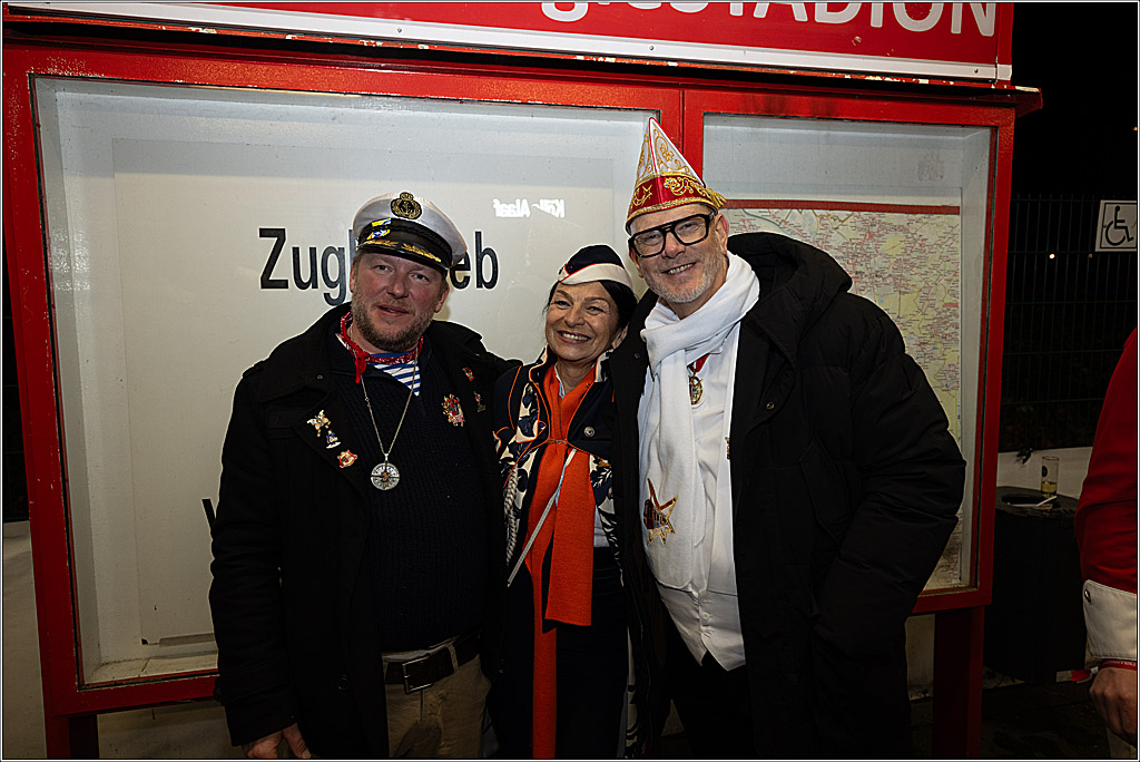 KG 1. Straßenbahnsitzung e.V. - Bahnfahrt; Köln, 01.02.2025