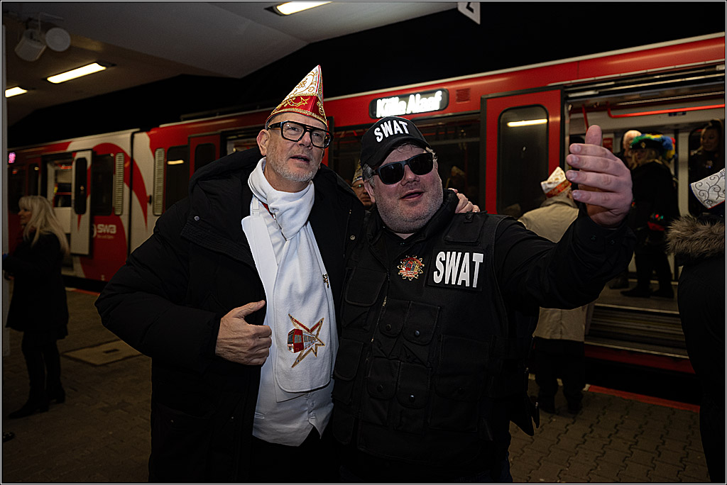 KG 1. Straßenbahnsitzung e.V. - Bahnfahrt; Köln, 01.02.2025