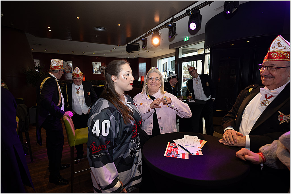 KG 1. Straßenbahnsitzung e.V. - Bahnfahrt; Köln, 01.02.2025
