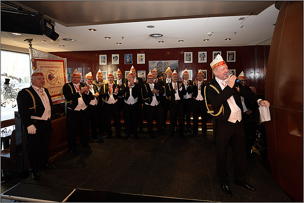 KG 1. Straßenbahnsitzung e.V. - Bahnfahrt; Köln, 01.02.2025