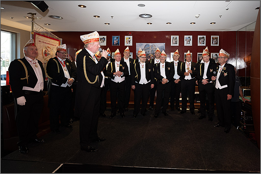 KG 1. Straßenbahnsitzung e.V. - Bahnfahrt; Köln, 01.02.2025