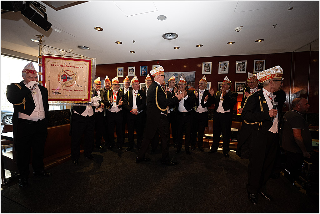 KG 1. Straßenbahnsitzung e.V. - Bahnfahrt; Köln, 01.02.2025
