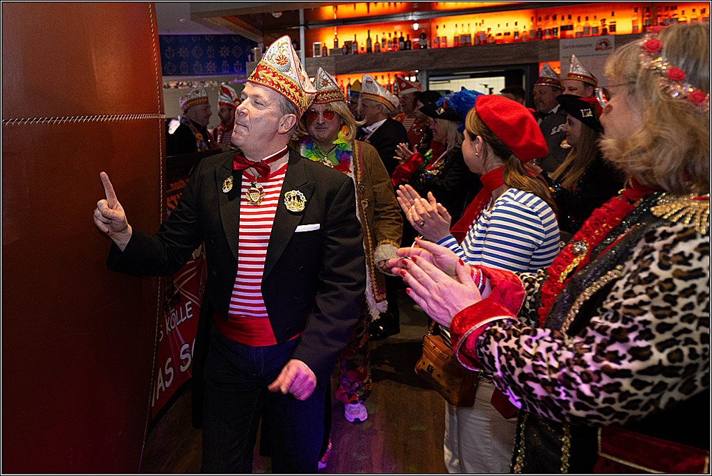 KG 1. Straßenbahnsitzung e.V. - Bahnfahrt; Köln, 01.02.2025