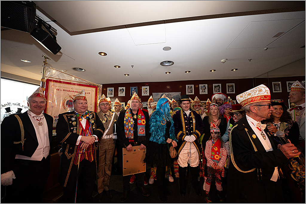 KG 1. Straßenbahnsitzung e.V. - Bahnfahrt; Köln, 01.02.2025