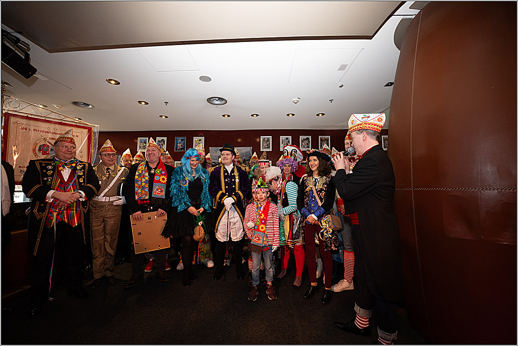 KG 1. Straßenbahnsitzung e.V. - Bahnfahrt; Köln, 01.02.2025