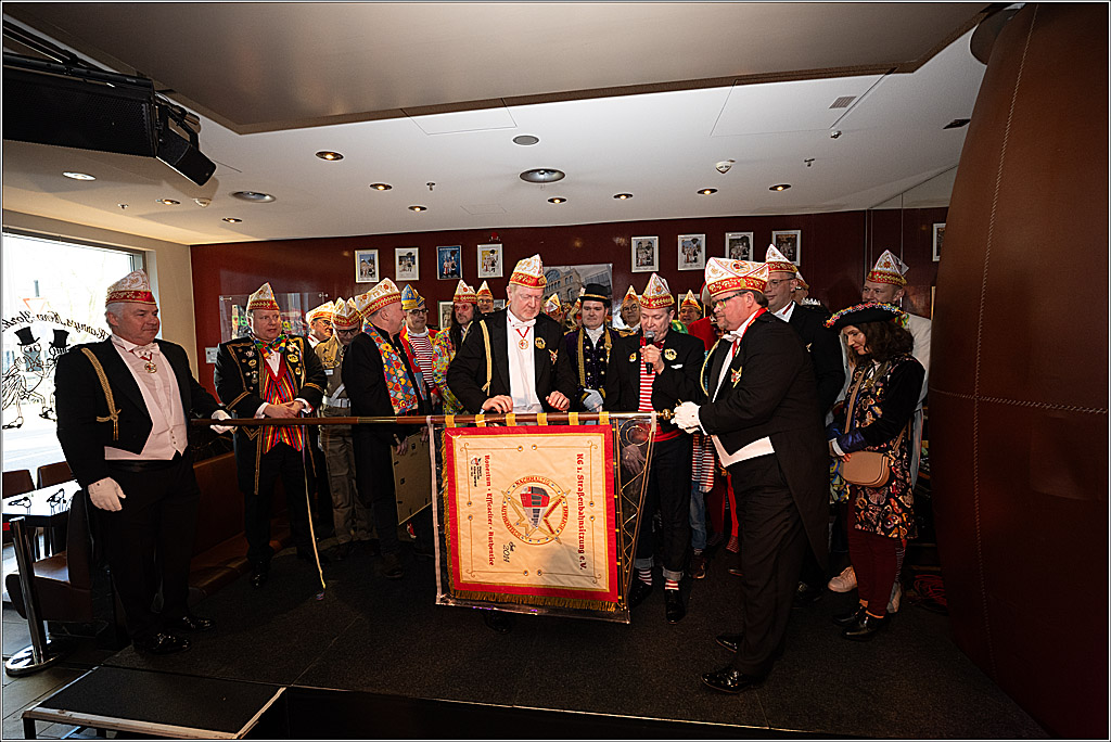 KG 1. Straßenbahnsitzung e.V. - Bahnfahrt; Köln, 01.02.2025