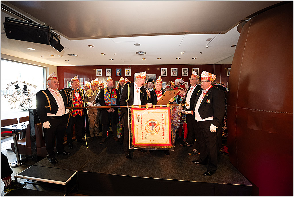 KG 1. Straßenbahnsitzung e.V. - Bahnfahrt; Köln, 01.02.2025