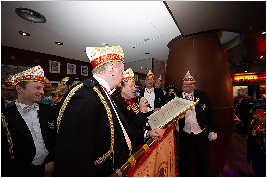KG 1. Straßenbahnsitzung e.V. - Bahnfahrt; Köln, 01.02.2025