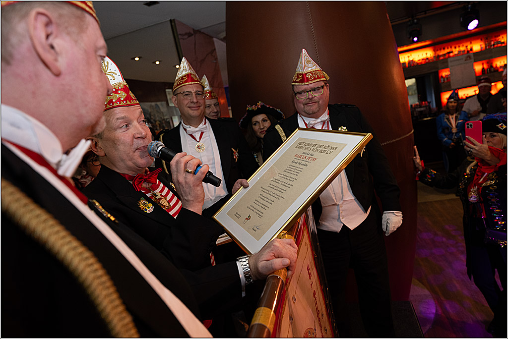 KG 1. Straßenbahnsitzung e.V. - Bahnfahrt; Köln, 01.02.2025