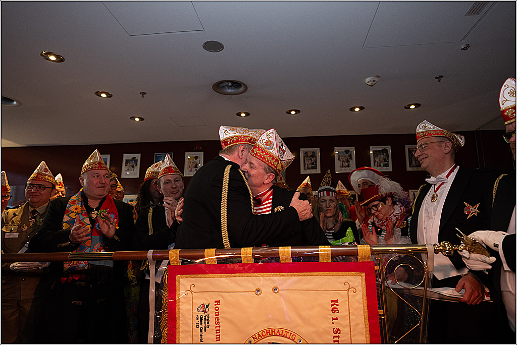 KG 1. Straßenbahnsitzung e.V. - Bahnfahrt; Köln, 01.02.2025